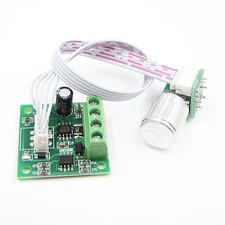 1.8V 3/5/6/12 V 2A PWM DC Motor Speed Control /w Potentiometer Switch 1803B