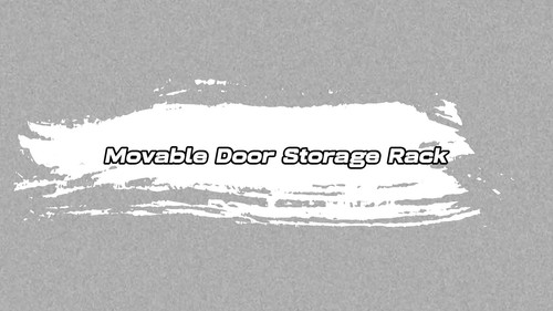 Door Storage Rack Movable Cart For Jeep Wrangler JK/JKU/JL/JLU/TJ /YJ &JT - Video 1 of 1