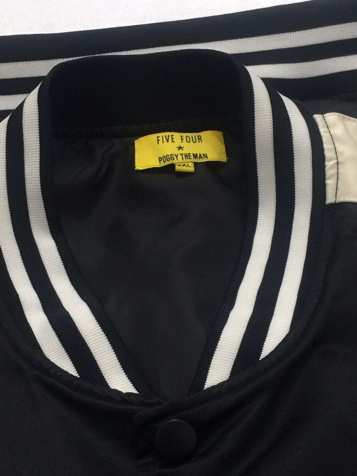 Five Four * Poggy The Man Satin Jacket Size 3XL Gem