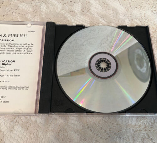 Create Design & Publish CD-ROM Windows 98/XP - Picture 4 of 4