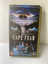 Cape Fear On VHS Video Cassette Tape