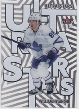 2021/22 FLEER ULTRA..WILLIAM NYLANDER..ULTRA STARS..CARD # US-19..MAPLE LEAFS