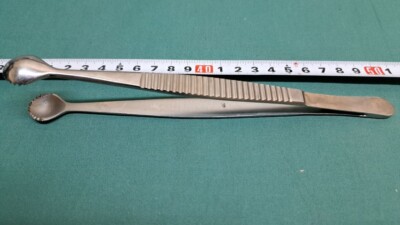 Serrated tweezers Russian model 200 mm USSR 70s