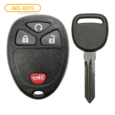 2 Llaves Transpondedor De Repuesto Para Chevy HHR 2006-2009 Y 2011 | CIRCLE+, Sin Programar