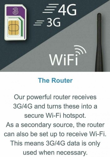 Système Wi-Fi Maxview Roam Mobile 3G/4G Internet caravane camping-car TV gris - Photo 3/12