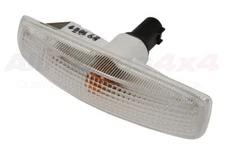 Land Rover Discovery 3 & 4 Clear Side Repeater Indicator Light & Bulb Allmakes