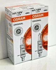 2x Osram Sylvania OEM H1 Halogen Bulb Lamps 64150 12V 55W
