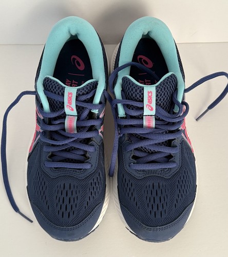 Asics Damen GEL Contend 7 Laufschuhe Turnschuhe blau/pink Größe 7 exzellenter Zustand - Bild 3 von 5