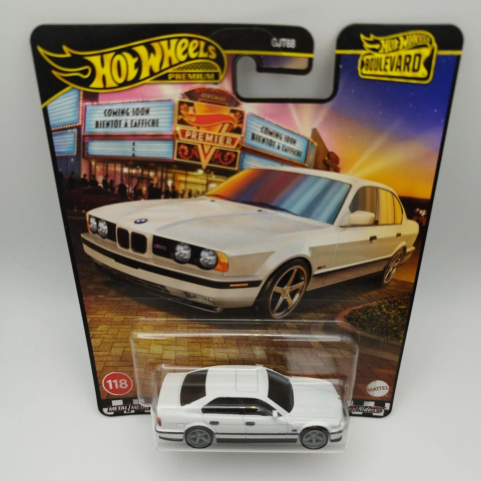 Hot Wheels 1/64 BMW M5 E34 - 1991  - Boulevard #118 - Premium - 2025 - Neuf - Photo 4/4