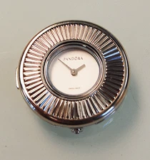 Genuine Pandora Watch Head Embrace Stainless Steel - 811040LS - retired