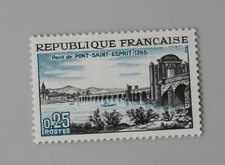 Année 1966 france YT 1481 neuf luxe ** Pont saint esprit