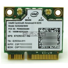 BRAND NEW Intel 6235 6235ANHMW WIFI WLAN BT Bluetooth 4.0 Half MINI PCI-E 6230