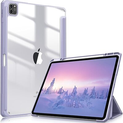 Hybrid Slim Case for iPad Pro 12.9'' 6th Gen (2022) Shockproof Cover Back Shell