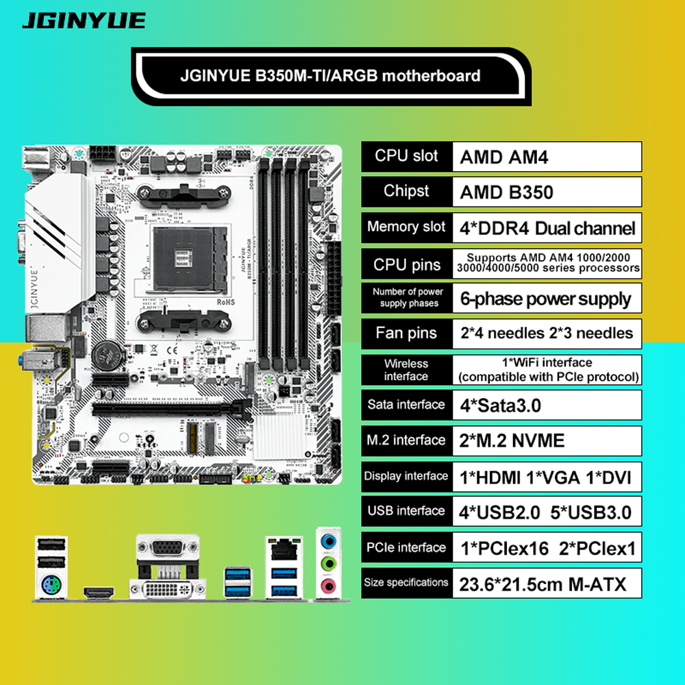 Cpu Intel Celeron G4930 Compatible Motherboard Intel H310