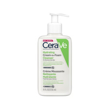 CeraVe Hydrating Cream-to-Foam Cleanser For Normal to Dry Skin 236ml