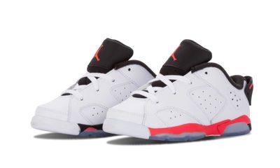 Nike Jordan 6 Retro Low BT white/infrared 23-black 768883-123 sz