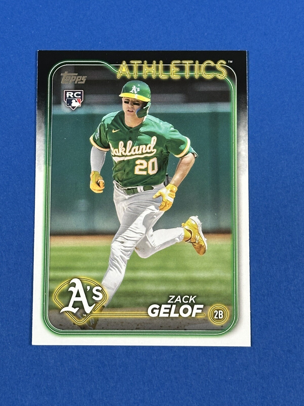 2024 Topps Series 1 Zack Gelof Rookie #166 Oakland Athletics RC (Z)