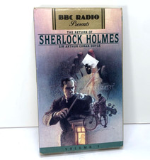 BBC Radio Presents The Return of Sherlock Holmes 2-Cassettes Audiobook 1994