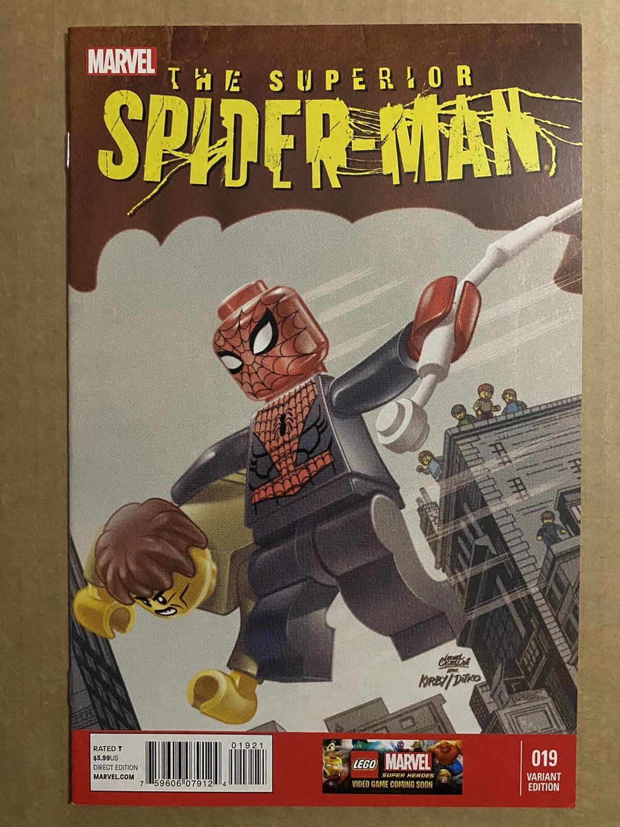 Lego spider man comic hot sale