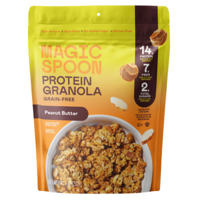 Magic Spoon Grain-Free Peanut Butter Protein Granola Bag 8 oz