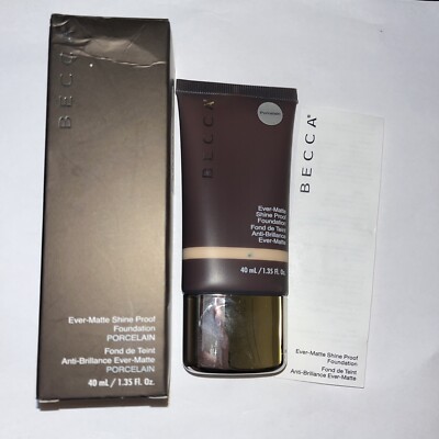 BECCA - Ever-Matte Shine Proof Foundation (Porcelain) (40ml/1.35 fl.oz)
