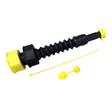 Unvervisal Gas Spout Fill Kit for Gas Can Fuel Diesel Water Black
