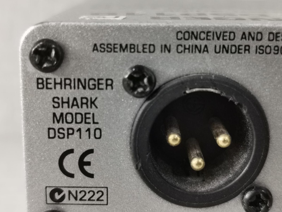 BEHRINGER SHARK DSP110 SIGNAL PROCESSOR | eBay