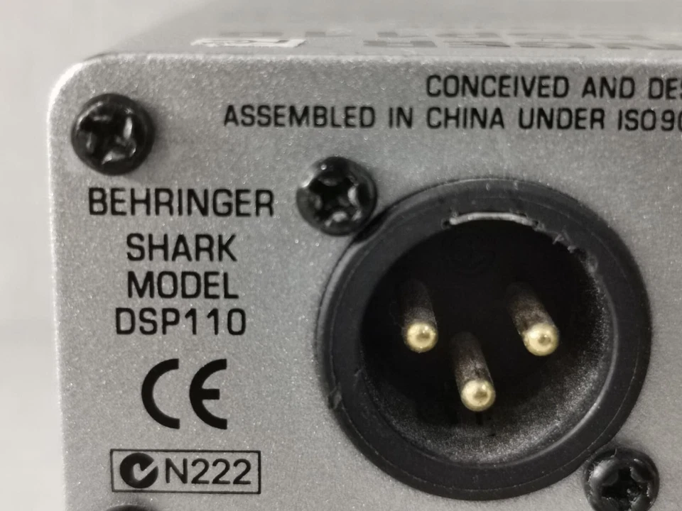 BEHRINGER SHARK DSP110 SIGNAL PROCESSOR - Image 4 of 4