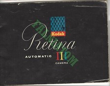 Vintage Kodak Retina III Camera Manual