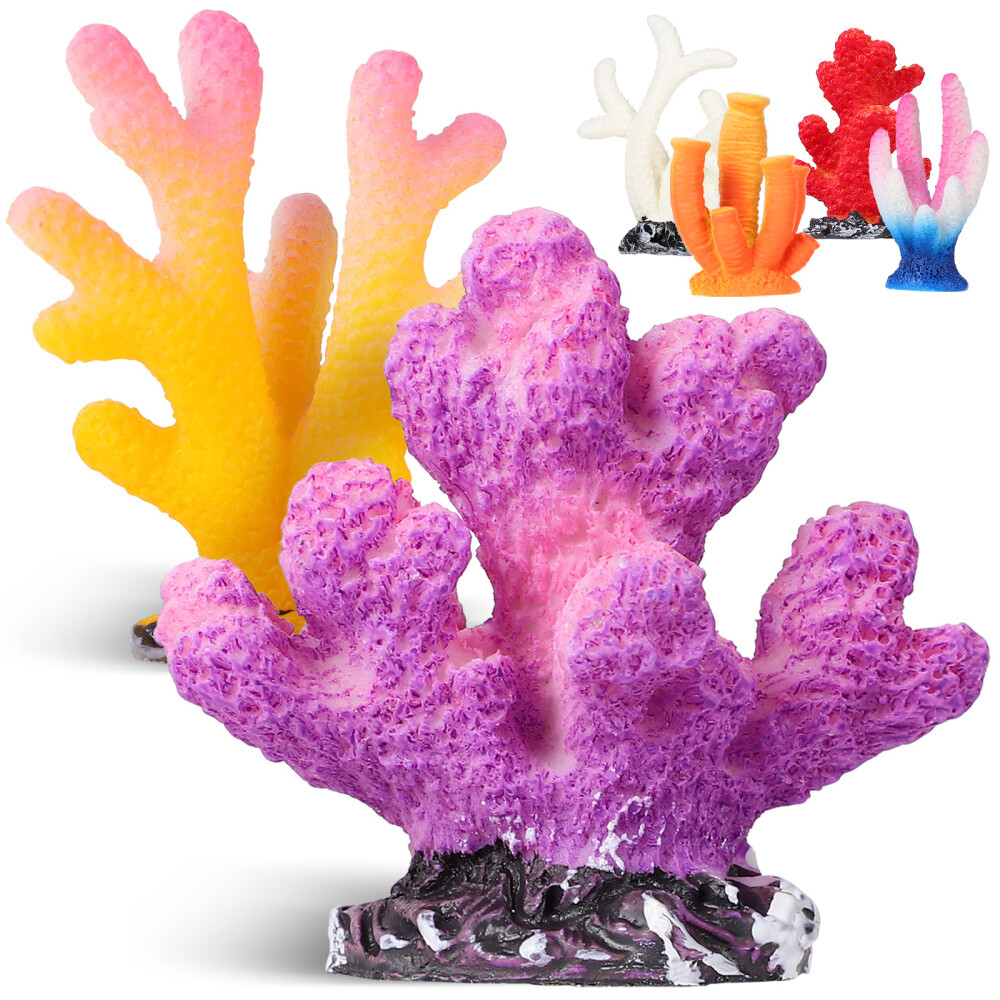 6pcs Aquarium Landscape Aquarium Coral Small Aquarium Decorations