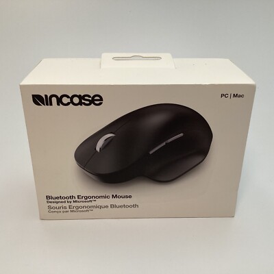 Incase Bluetooth Ergonomic Mouse 222-00001   Microsoft Design   PC Mac, Nice