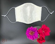 NEW Handmade Adult Cloth Face Covering Mask Nose Wire Filter Pocket 100 Cotton