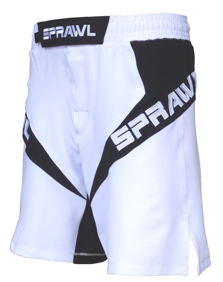 Sprawl Fusion-S Stretch Shorts Black//White//Grey 30