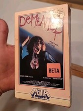 Demented Betamax Media Horror Ex-Rental Beta M179 Cassette In Box