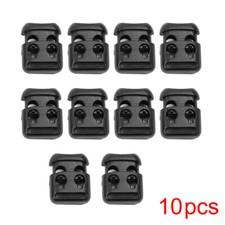 10 PCS Shoe Lace Shoelace Buckle Rope Clamp Cord Lock Stopper Run Sport Clip,