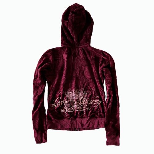 Y2k zip up hoodie juicy couture - Gem