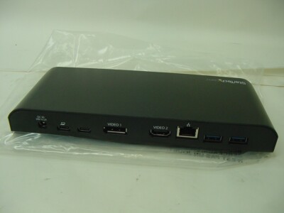 STARTECH USB-C DOCKING STATION MST POWER DELIVERY 4K MST30C2DPPD NO POWER CORD