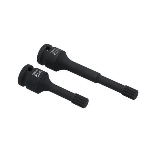 Laser Tools Triplo Quadrato a Impatto Punta Presa Set M12 1.3cmD 8865