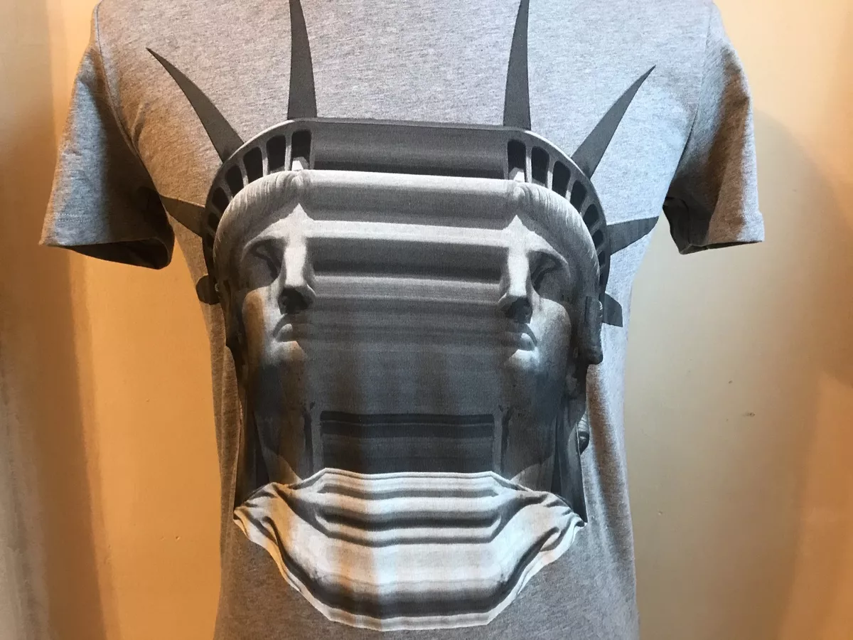 Neil barrett statue shop of liberty sweatshirt