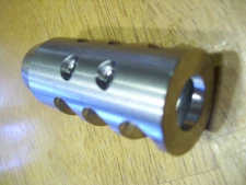 5-8x32 TPI ( for 458 Caliber )  SS SUPER Muzzle Brake  & FREE crush washer