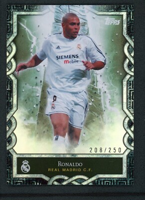 2024 RONALDO 208/250 TOPPS DELANTERO | eBay