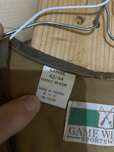 Vintage Game Winner Sports Vest L 42/44 Men Hunting Duck Quail Bird Shell Ready - Picture 8 of 12