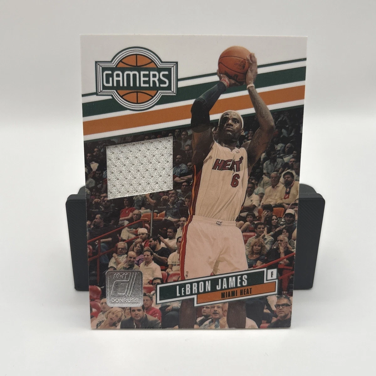 Panini LeBron James Piece of Authentic Basketball Trading Cards