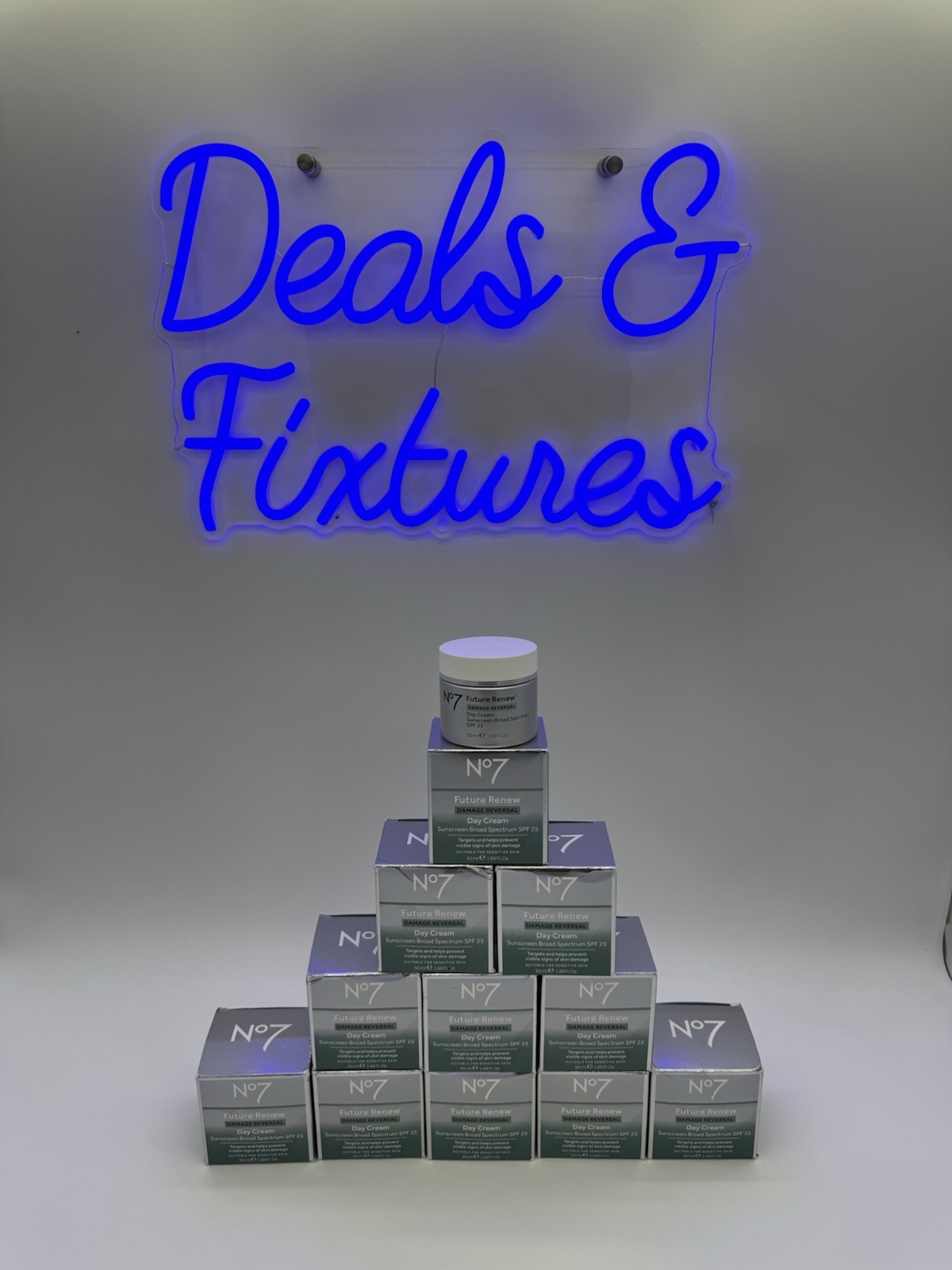 2-Pack No7 Future Renew Damage Reversal Day Cream SPF 25 1.69 oz Exp 02/2026