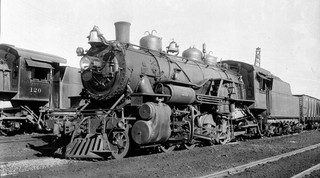 Negative Mississippi Central Railroad 2 8 2 Type Steam Locomotive No. 130