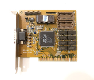 MSI MS4480 ATI Mach64 PCI Video Graphics Card 1MB VRAM 1996