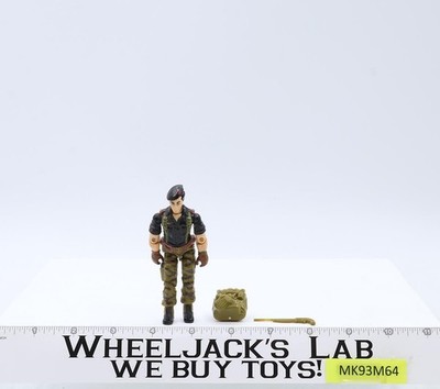 Flint V1 100% Complete W/ 34 Cardback 1985 G.I. Joe Hasbro Vintage