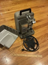 Vintage Bell & Howell Auto Load Movie Projector Model 245 PA 8mm Film - WORKING!