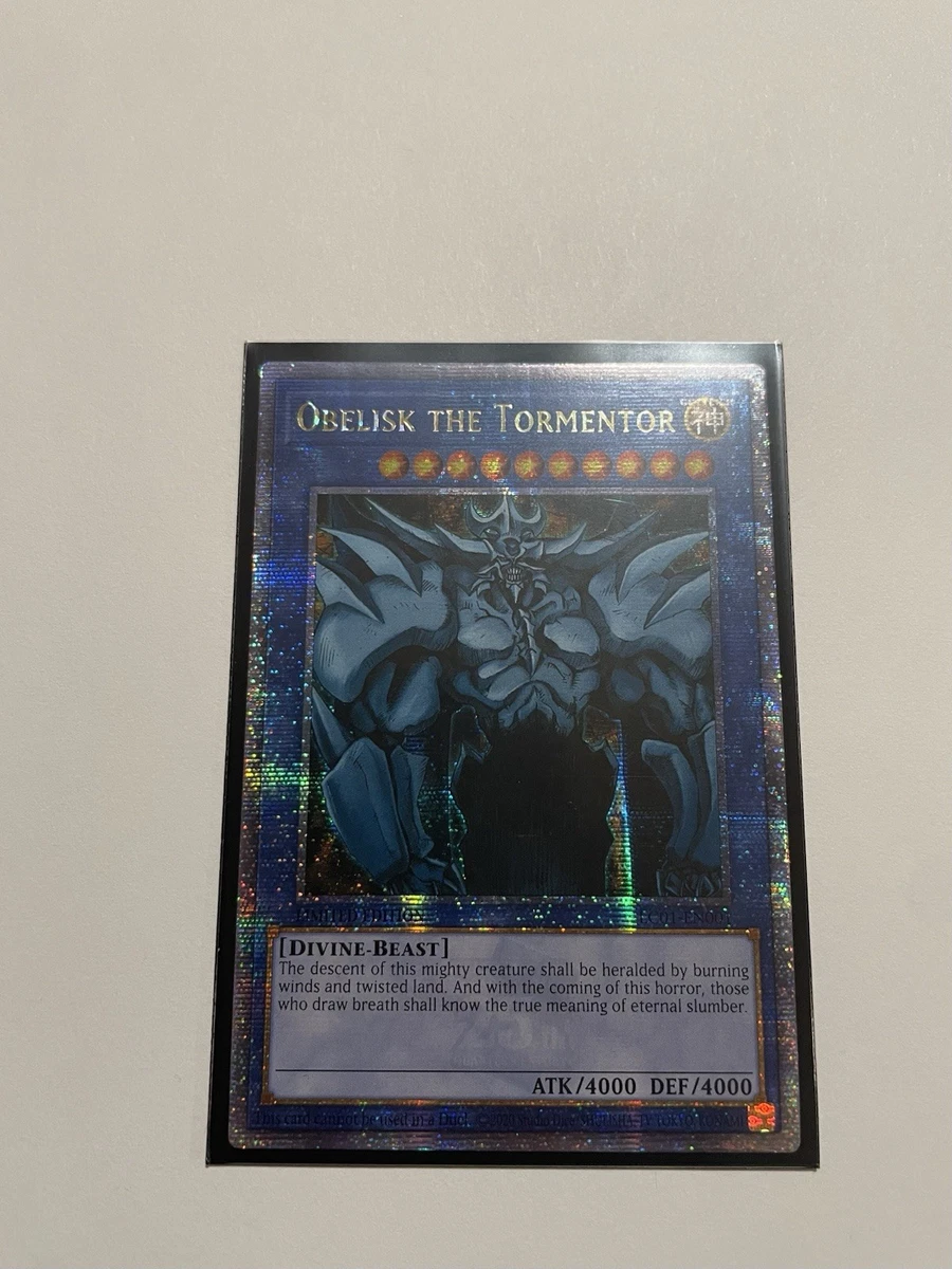 Obelisk The Tormentor Konami Yu-Gi-Oh! TCG Secret Rare Individual
