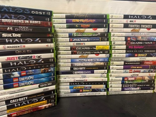 xbox 360 video game lot